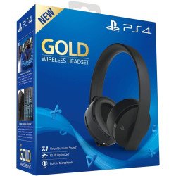 Gold Wireless Headset - PlayStation 4 