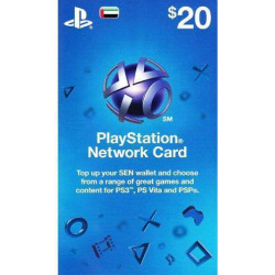 $20 UAE Store Playstation Network Card  - PSN